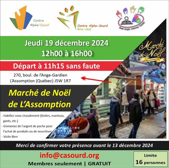 Marché de Noël de l'Assomption