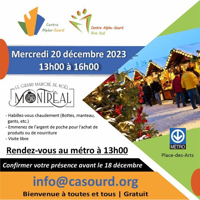 Le grand marché de Noël Montréal