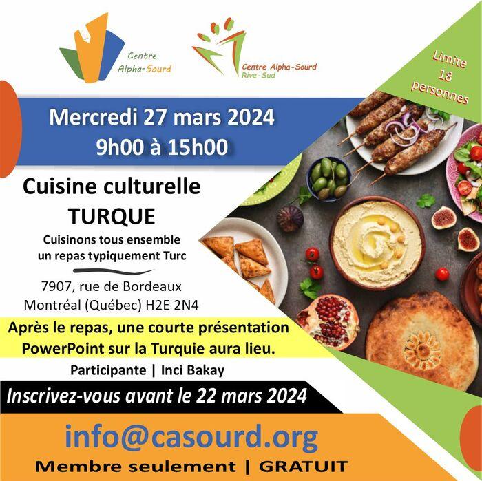 Cuisine culturelle Turque