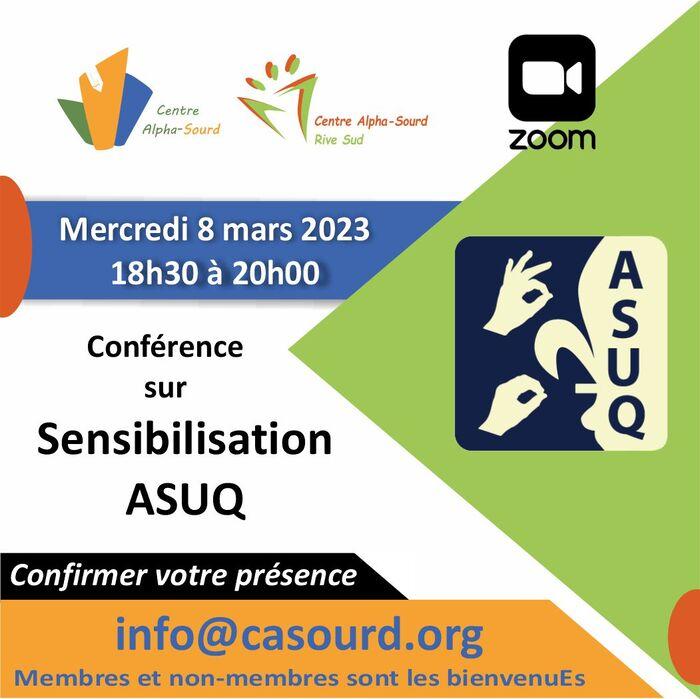 Sensibilisation sur ASUQ