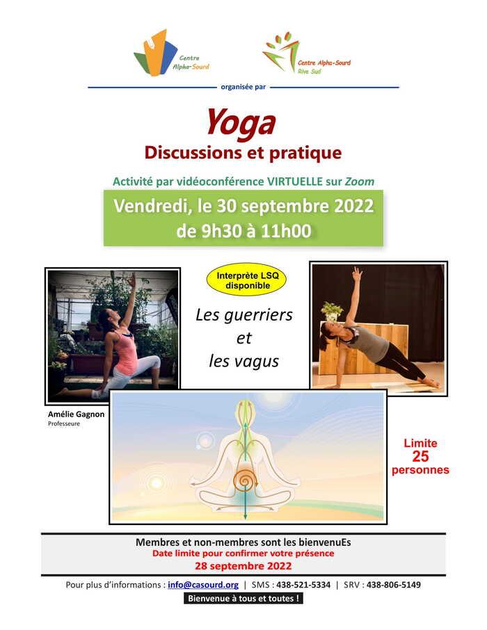 Yoga - Discussion et pratique